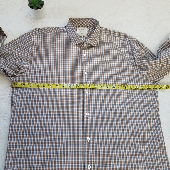Billy Reid  Plaid Long Sleeve Button Up Shirt - Picture 4 of 8
